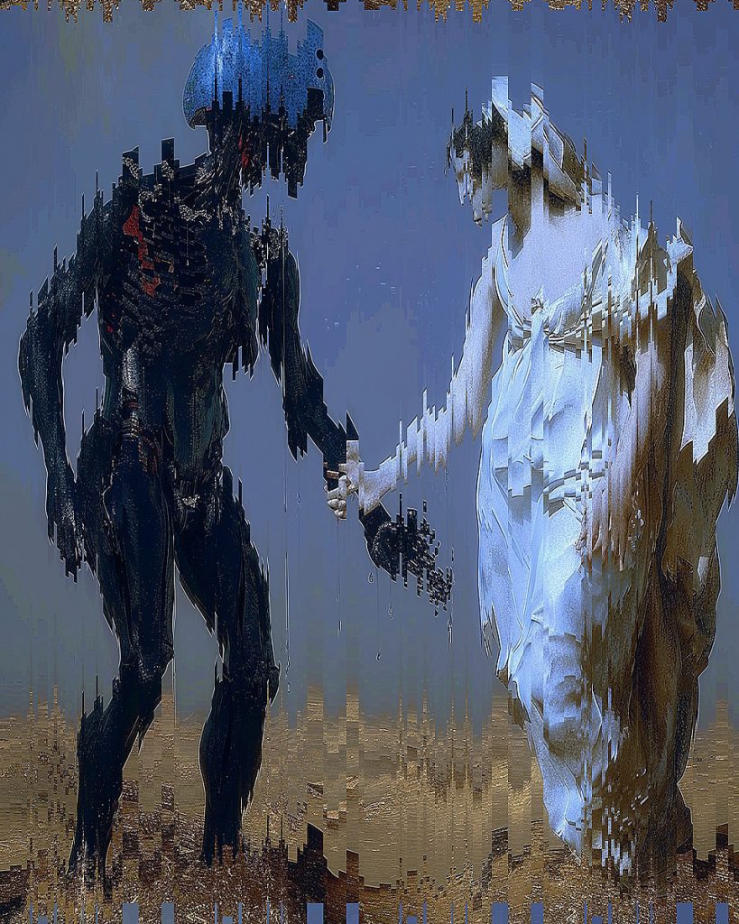 Human and machine
